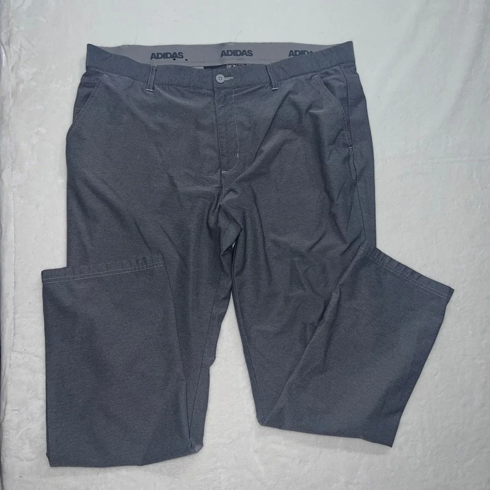 Adidas Mens Ultimate365 Golf Pants Gray Straight Leg‎ 40x32 CD9800 Performance